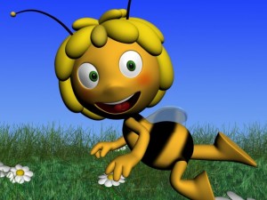 maya the bee rigged 3D Model
