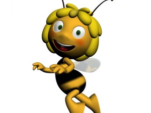maya the bee rigged 3D Model