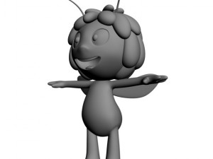maya the bee rigged 3D Model