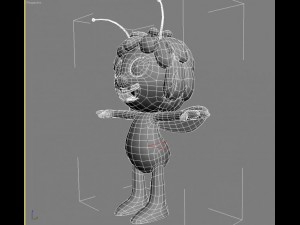 maya the bee rigged 3D Model