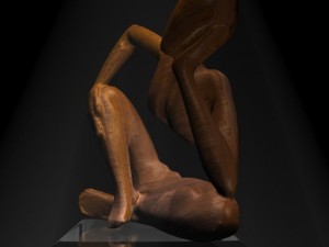 african statue 3D Модель
