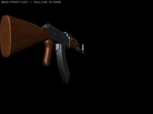 ak47 3D Модель