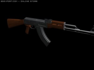ak47 3D Модель