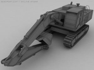 excavator 3D Model