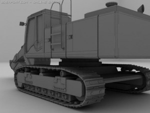 excavator 3D Model