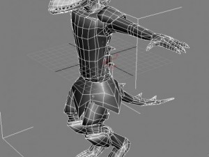 lizard man 3D 模型
