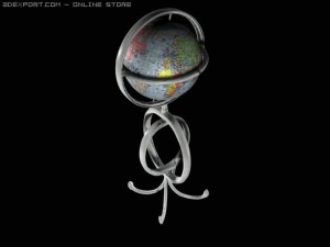 globe 3D Model