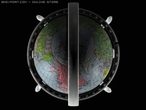 globe 3D Model