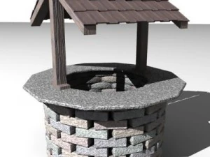 stone well 3D Model