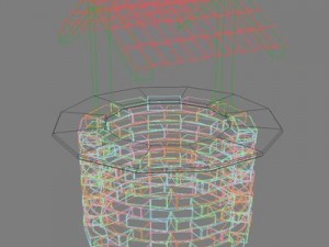 stone well Model 3D