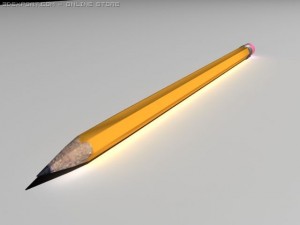 pencil Modello 3D