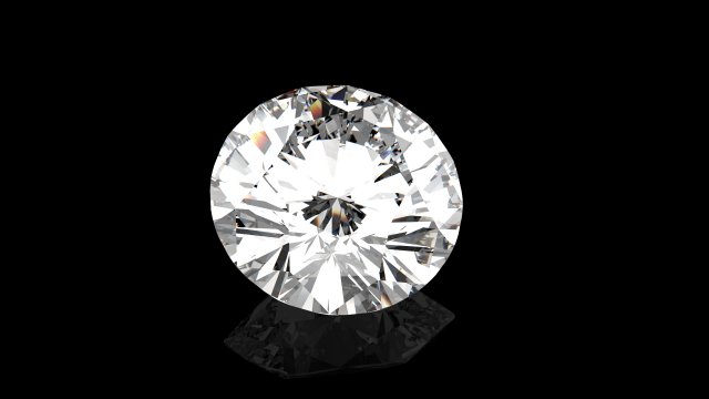 diamond cut gem 3D Modell .c4d .max .obj .3ds .fbx .stl .blend