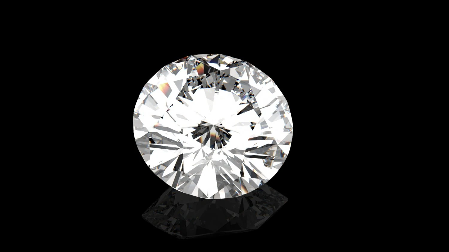 diamond cut gem 3D Model .c4d .max .obj .3ds .fbx .stl .blend 