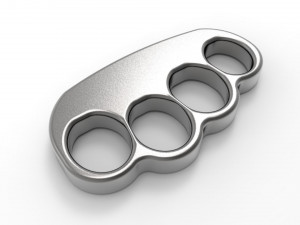 brass knuckles Modelo de Impressão 3D