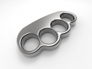 brass knuckles 3D Baskı Modeli