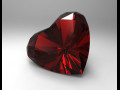 Heart Shape Gem 3D Model