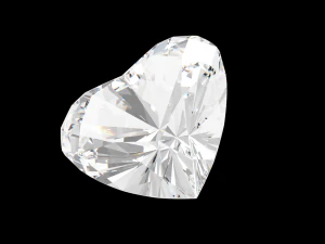 heart shape gem 3D Print Model