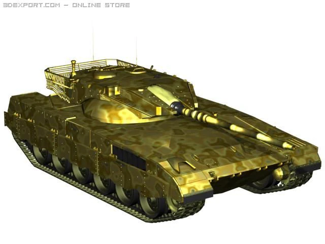 merkava 3D Model .c4d .max .obj .3ds .fbx .stl .blend 