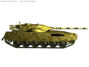 merkava 3Dモデル