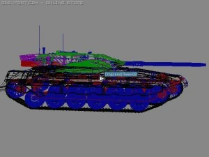 merkava 3D Model