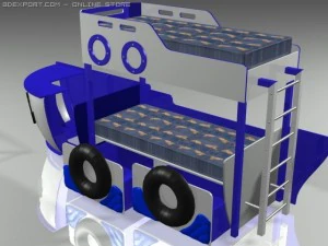 launch 3D Model