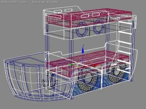 launch 3D Model