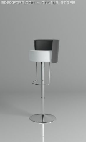 chair 3D Модель .c4d .max .obj .3ds .fbx .stl .blend