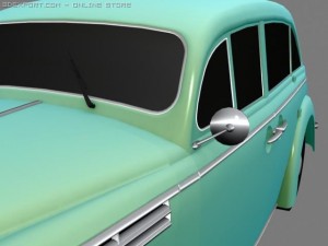 Moskvich 400420 Model 3D