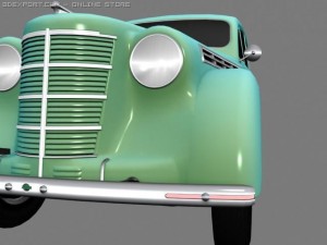 Moskvich 400420 Model 3D