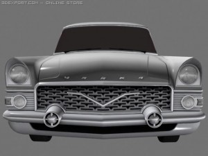 Gaz13chaika Modelo 3D