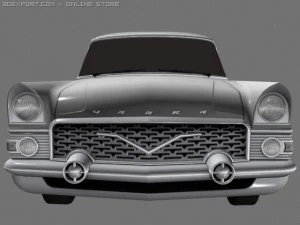 Газ13чайка 3D Модель