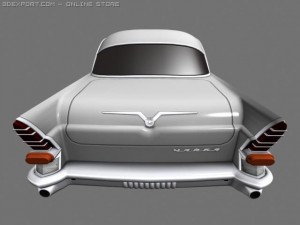 Gaz13chaika 3D 模型