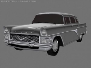 Gaz13chaika 3D 模型