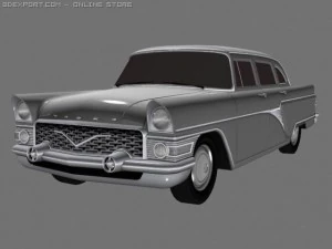 Gaz13chaika 3D Model