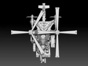 Deffkopta two screws 3D Print Model