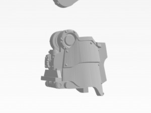 Modification of the leg for Redemptor Dreadnought Modelo de impresión 3D