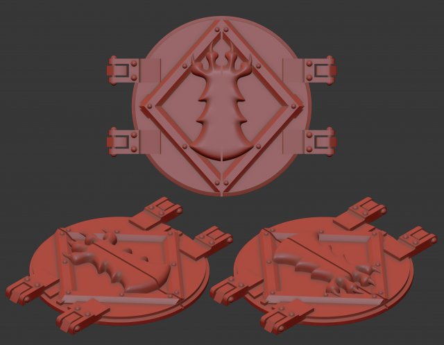 Rhino hatch Space Wolves claw 3Dプリントモデル .c4d .max .obj .3ds .fbx .stl .blend 