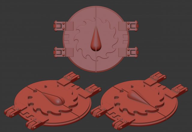 Rhino hatch Flesh Tearers 3D Baskı Modeli .c4d .max .obj .3ds .fbx .stl .blend 