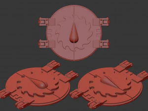 Rhino hatch Flesh Tearers 3D Print Model