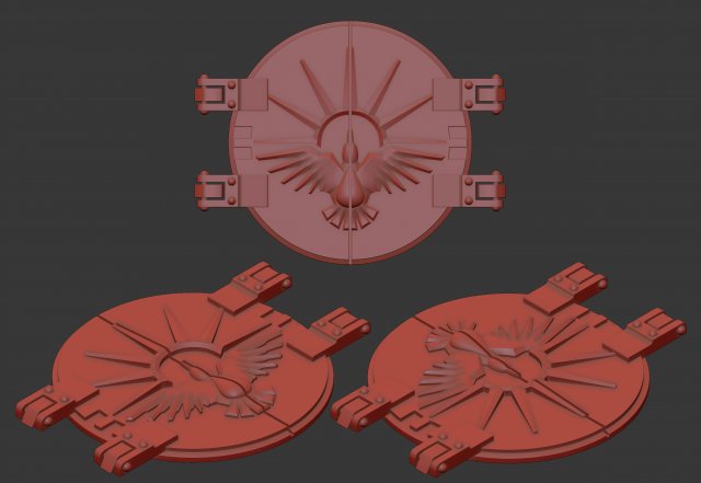 Rhino hatch Blood Ravens Model Cetak 3D .c4d .max .obj .3ds .fbx .stl .blend