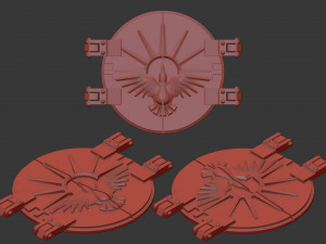 Rhino hatch Blood Ravens Modelo de impresión 3D