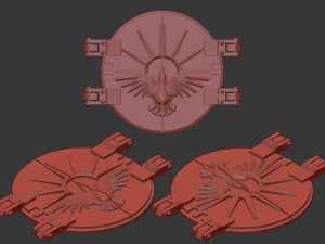 Rhino hatch Blood Ravens 3D Print Model