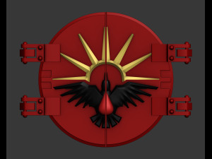 Rhino hatch Blood Ravens Modello di stampa 3D