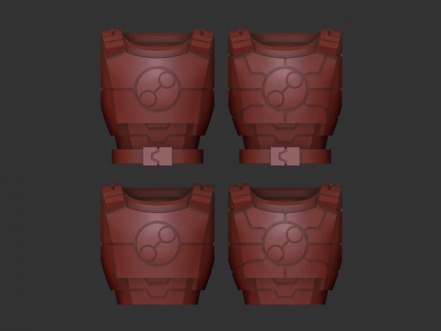 Tau guevesa body 3Dプリントモデル .c4d .max .obj .3ds .fbx .stl .blend 