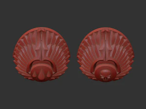 Sanguinary Guard shoulder - mk3 3D Print Model