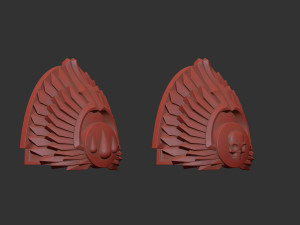 Sanguinary Guard shoulder - mk3 3D Принт Модель