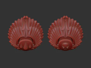 Sanguinary Guard shoulder - mk4-6 3D Print Model