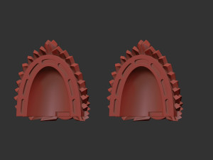 Sanguinary Guard shoulder - mk4-6 3D-printmodel