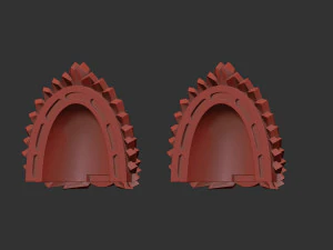 Sanguinary Guard shoulder - mk4-6 3D Print Model