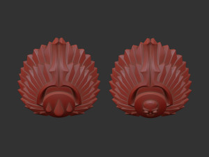 Sanguinary Guard shoulder - phobos 3D-Druckmodell